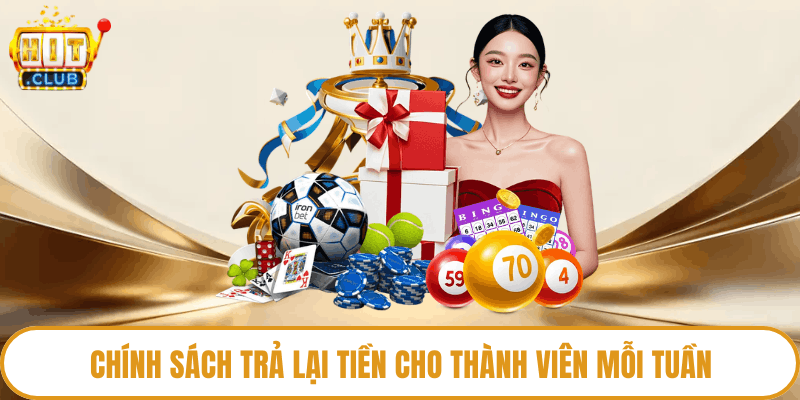 Chính sách trả lại tiền cho thành viên mỗi tuần